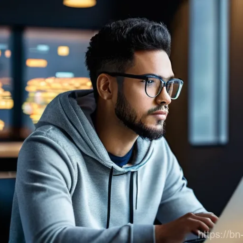 사이버보안 직업군별 연봉 비교 - **Prompt 1: Aspiring Cybersecurity Analyst on a Learning Journey**
    "A diverse young man or woman...